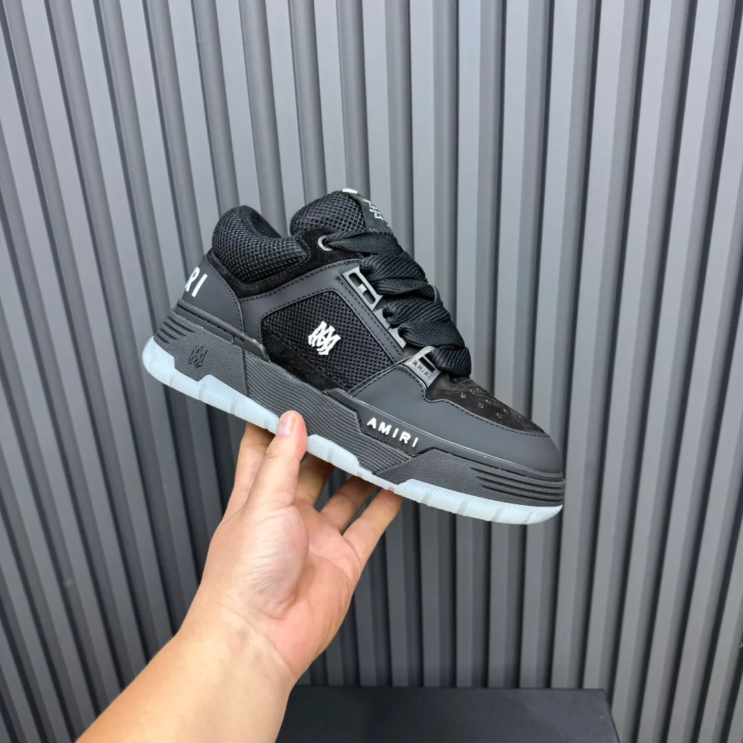 Men's shoes 💰660💰 AMIRI AMIRI trendy brand hot sale 🔥 Available all year round, couples 💑 Official website synchronization Imported fabrics 1⃣️ vs 1⃣️ replica, original factory special original sole, 35-45 (45. non-refundable)